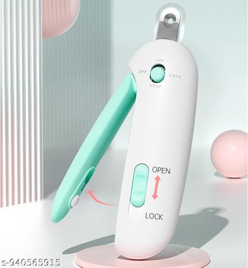 Pet Nail Clipper with Safety Lock – Adjustable For Cats & Small Dogs