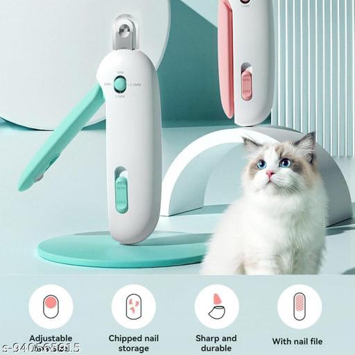 Pet Nail Clipper with Safety Lock – Adjustable For Cats & Small Dogs